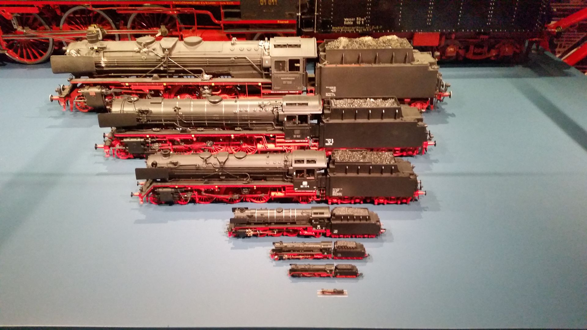 Sizes Of Model Trains